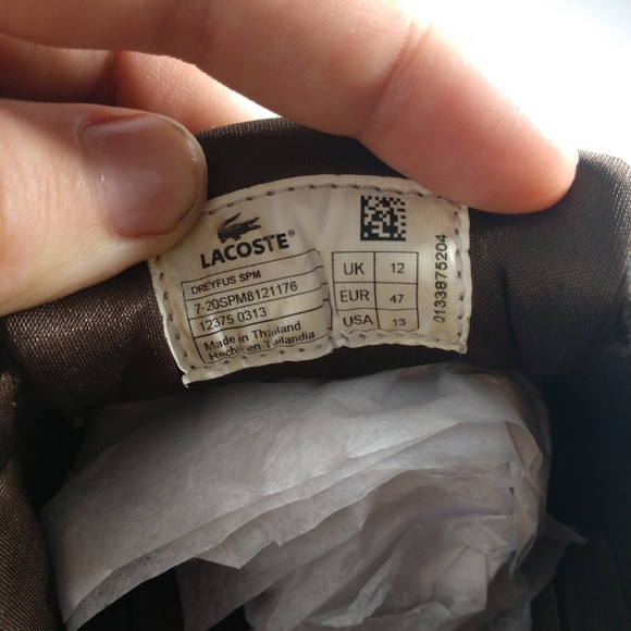 Lacoste Sport Dreyfus SPM Mens Size 13 US Sneakers - Picture 7 of 8